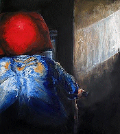 Invisible Hand. 75cm x 100cm. Oil on canvas.